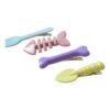 Cartoon Hair Clips – Playful & Secure 4-Pc Hair Accessories
