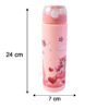 Kids Water Bottle – Fun Design with Flip Straw Lid for Easy Drinking
