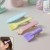 Hair Clips Set – Cute 4 Pc Cartoon Style Pins with Strong Grip