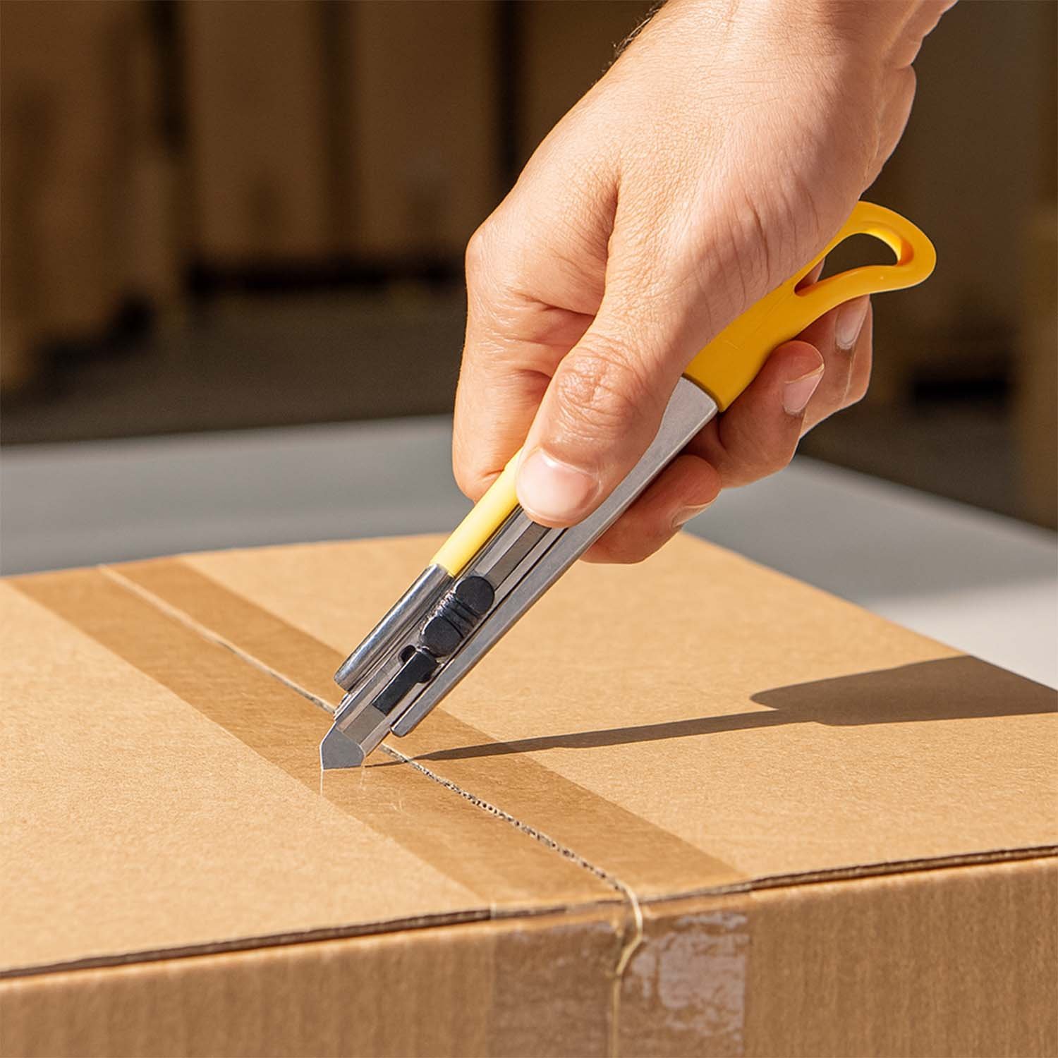 Utility Cutter Knife – Heavy-Duty Stainless Steel with Extra Blades