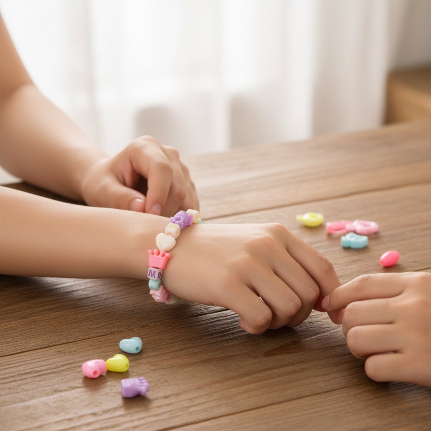 DIY Beading Jewellery Making Kit – Creative Craft Set for Kids