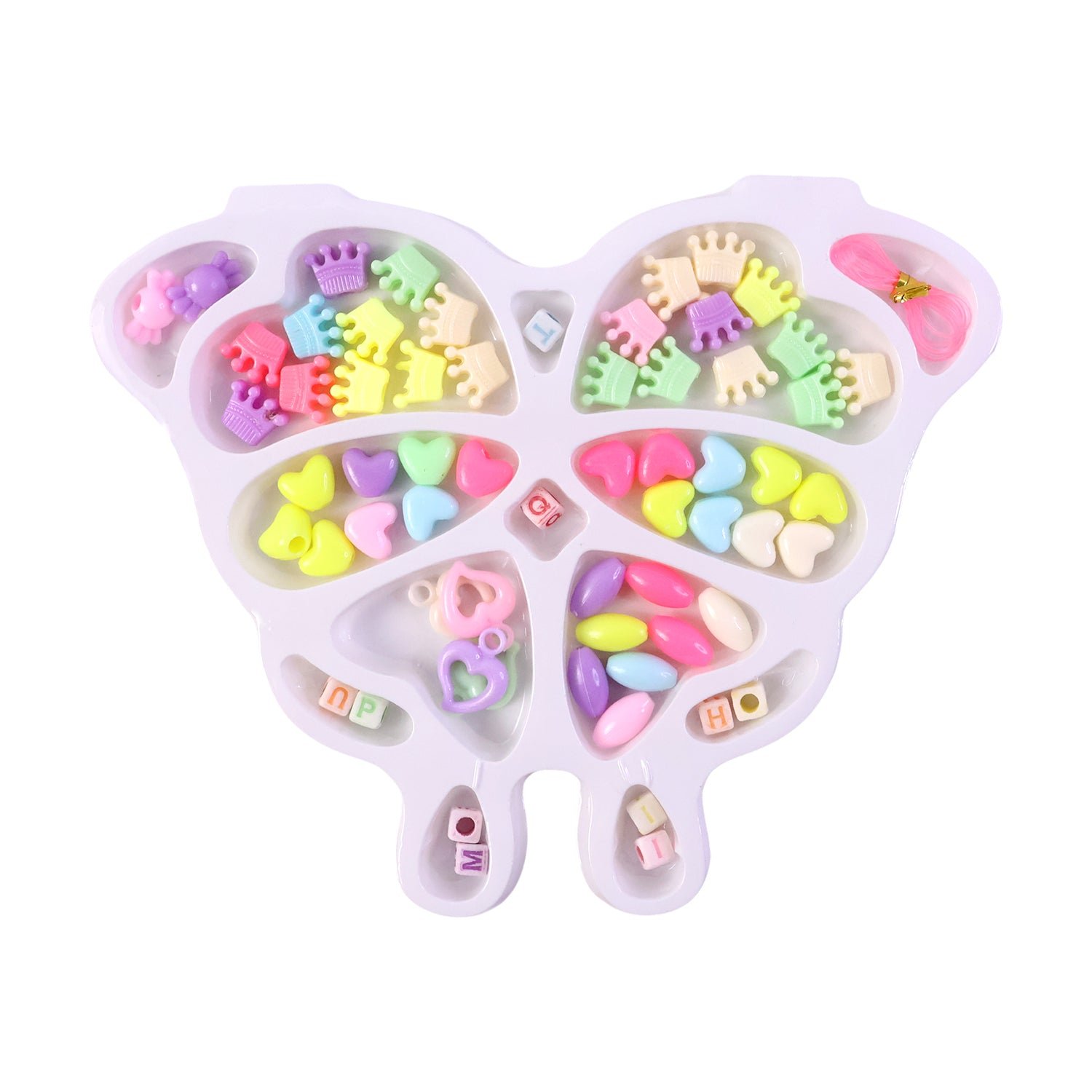 DIY Beading Jewellery Making Kit – Creative Craft Set for Kids