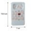 Press-On Nail Tips – Glitter 3D Floral Design with Strong Glue (Mix Design)