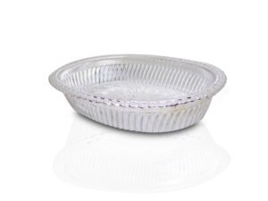 Silver Gift Tray – Royal Design Oval Decorative | Jiaqi