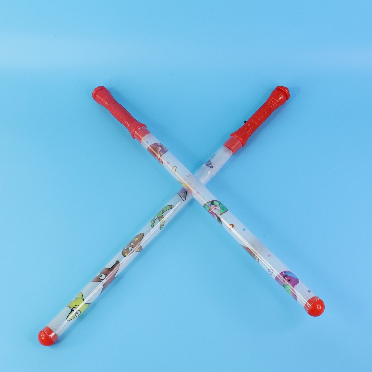 LED Dandiya Sticks – 2 Piece Set with Multi-Color Lights
