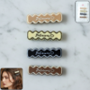 Elegant Design Hair Clips – Stylish 4-Pc Snap Set for Women