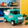 Kids Power Dumper Truck Toy – Friction-Powered Construction Play