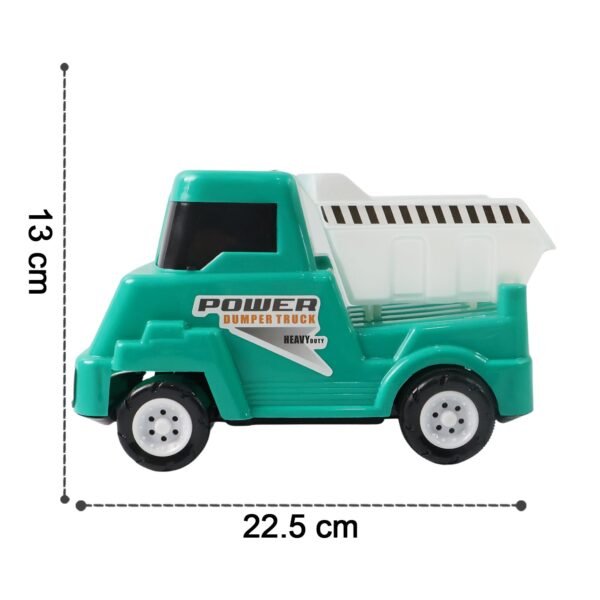 Kids Power Dumper Truck Toy – Friction-Powered Construction Play
