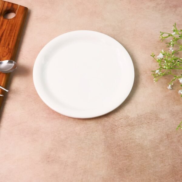 Plastic Round Dinner Plate – 19 cm Durable & Lightweight