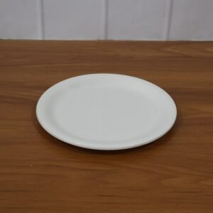 Plastic Round Dinner Plate – 19 cm Durable & Lightweight