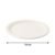 Plastic Round Dinner Plate – 19 cm Durable & Lightweight