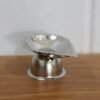 Stainless Steel Diamond Design Agarbatti & Diya Stand – Durable & Elegant