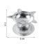 Stainless Steel Lotus Design Diya – Durable Traditional Puja Lamp