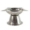 Sunflower Diya Stand – Big Stainless Steel Oil Lamp Holder