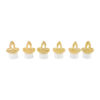DiyaLight-04 Golden Diya LED Tealight Candles – Elegant Flameless Decor Set