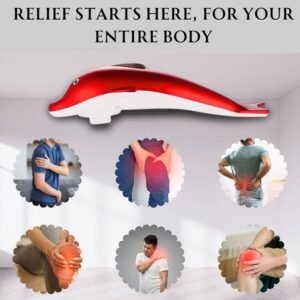 Dolphin Handheld Massager – Electric Pain & Stress Relief | Indo Glow