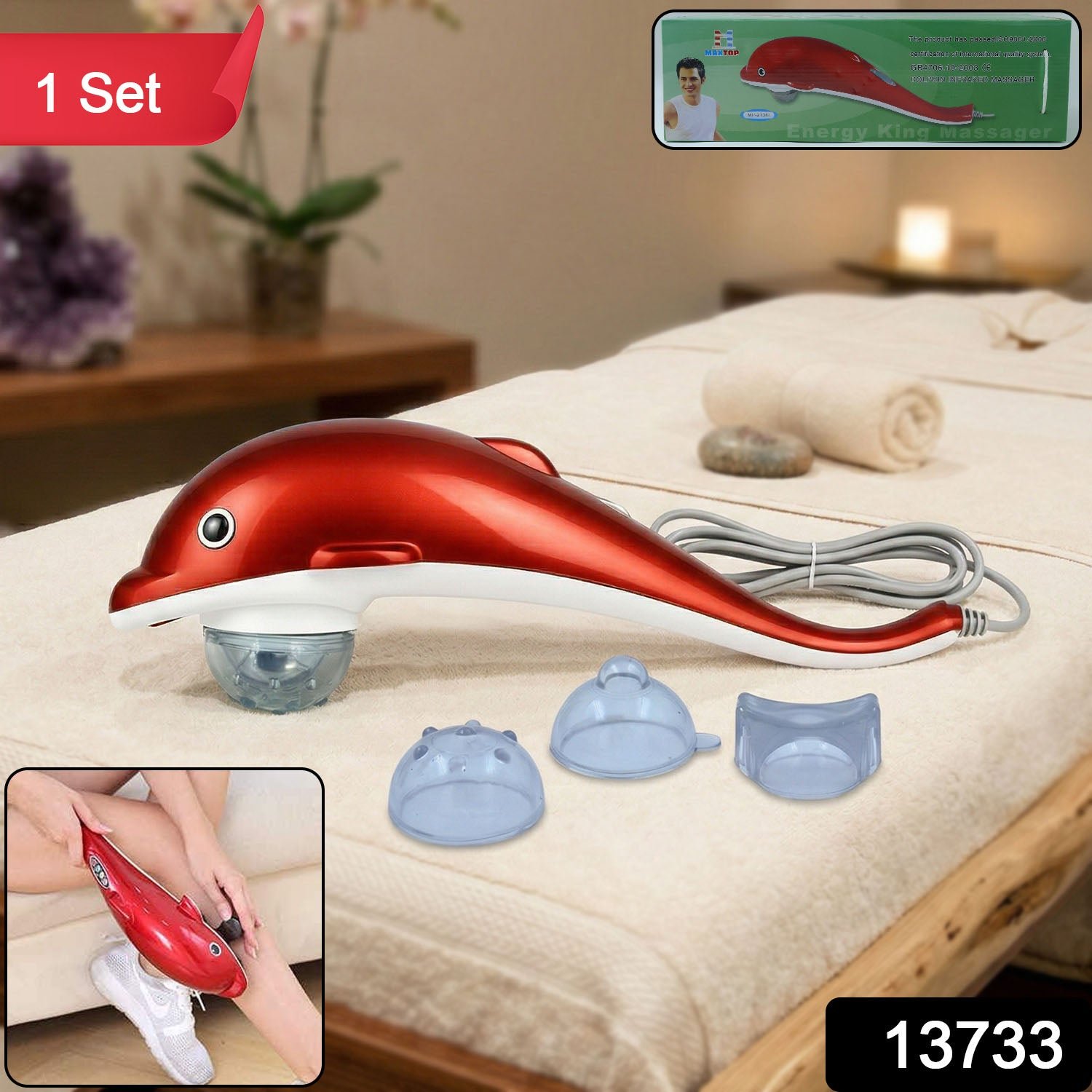 DolphinHandheldMassager-WSKU-01 Dolphin Handheld Massager – Electric Pain & Stress Relief | Indo Glow