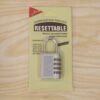 4 Digit Combination Padlock Resettable Number Lock for Luggage and...