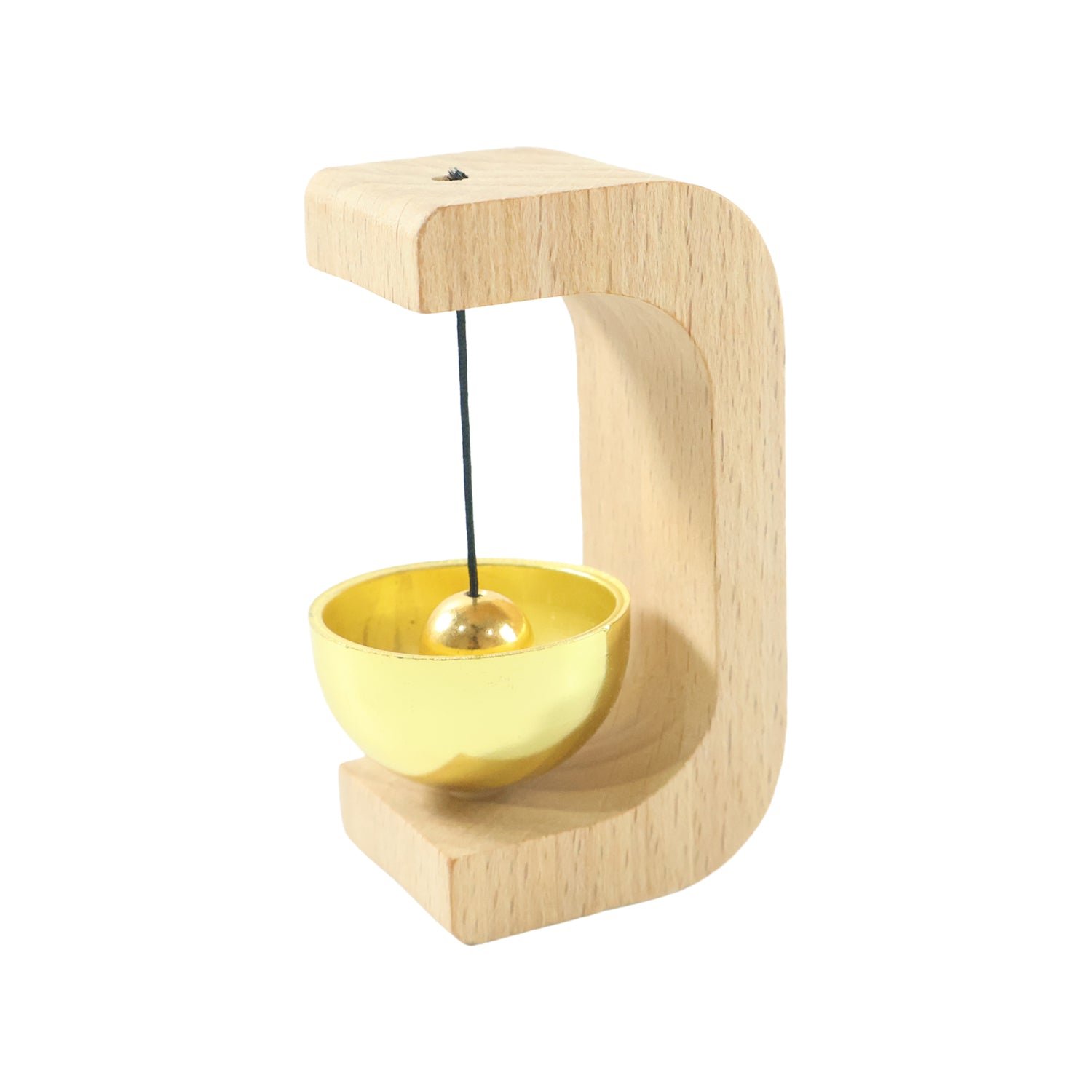Zen Meditation Bell – Calming Sound with Wooden Stand