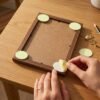 Round Anti-Slip Furniture Pad, Strong Adhesive & Floor Protector