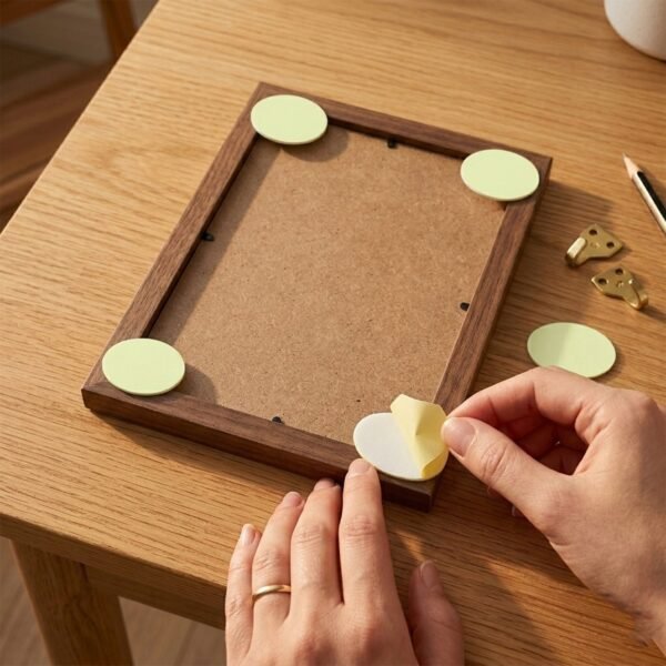 Round Anti-Slip Furniture Pad, Strong Adhesive & Floor Protector