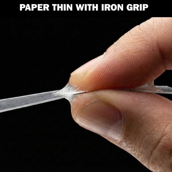 Heavy Duty Transparent Nano Adhesive Tape – Reusable & Strong Grip