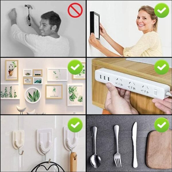 Heavy Duty Transparent Nano Adhesive Tape – Reusable & Strong Grip