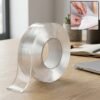 Heavy Duty Transparent Nano Adhesive Tape – Reusable & Strong Grip