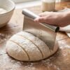 Dough-Cutter-4.jpg Big Stainless Steel Dough Scraper Cutter 22 x 12 Cm with Scale (1 Pc)