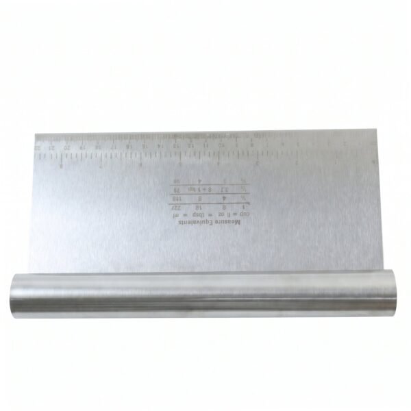 Dough-Cutter-7.jpg Big Stainless Steel Dough Scraper Cutter 22 x 12 Cm with Scale (1 Pc)