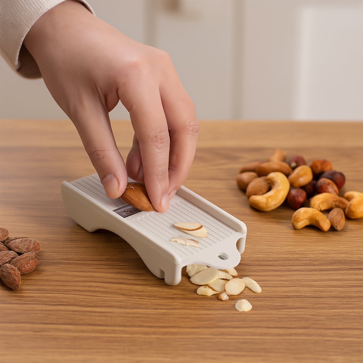 Dry Fruit Slicer – Sharp Stainless Steel Blade for Precise Cutting