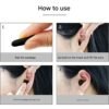 Men Soft Ear Plugs with Case Reusable Noise Reduction for Sleep (1 Pair)