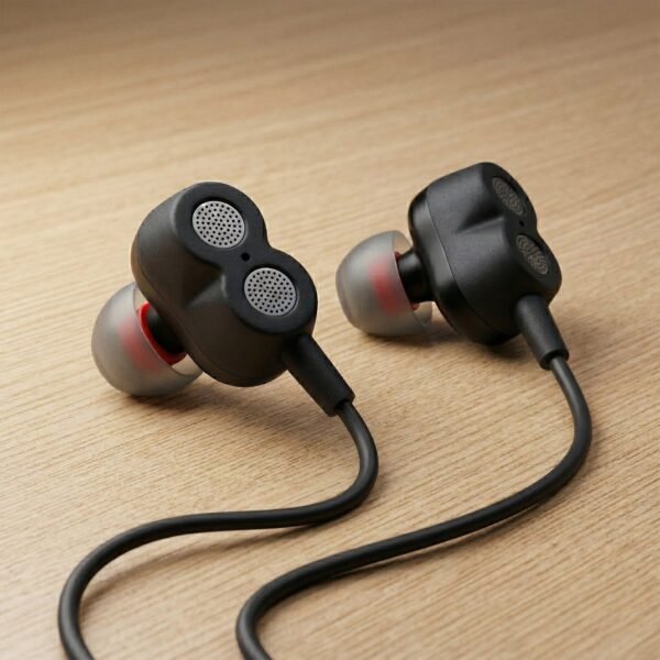 High Bass Earphones – Clear Sound with Built-in Mic & Comfort