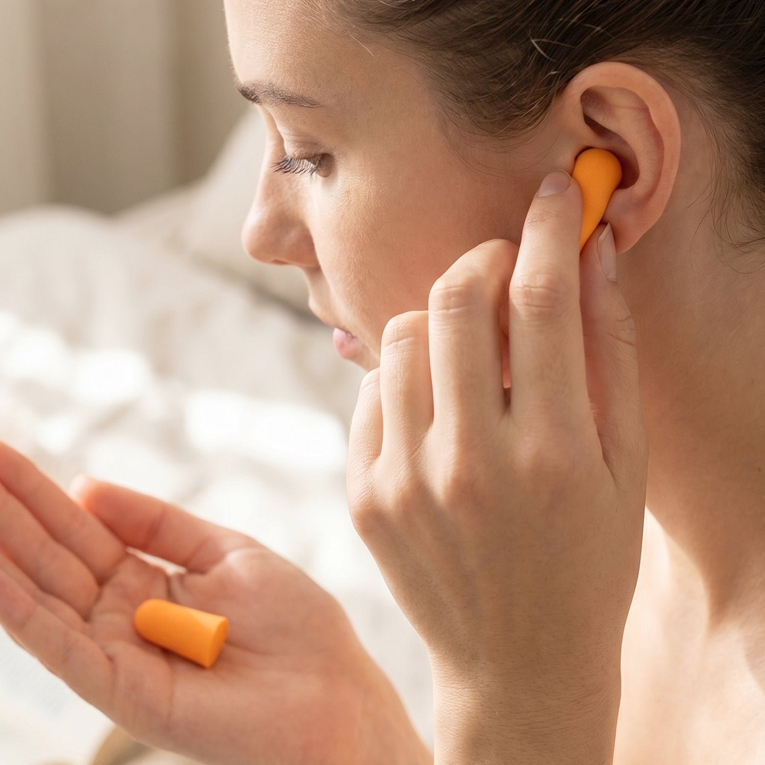 Soft Foam Earplugs – Comfortable Noise Reduction 4 Pairs