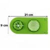 2 in 1 Egg Slicer and Wedger Stainless Steel Wire Boiled Egg Cutter (1 Pc)