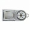2 in 1 Stainless Steel Egg Cutter Slicer and Wedger for Boiled Eggs (1 Pc)