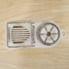 2 in 1 Stainless Steel Egg Cutter Slicer and Wedger for Boiled Eggs (1 Pc)