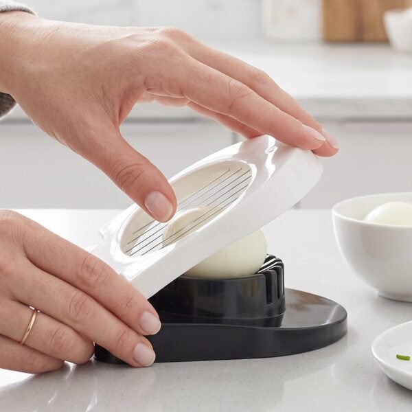 Egg-Slicer_3_-4 Egg Cutter Slicer Stainless Steel Wire Cutting Tool for Boiled Eggs (1 Pc)