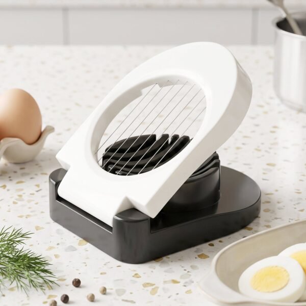 Egg-Slicer_3_-5 Egg Cutter Slicer Stainless Steel Wire Cutting Tool for Boiled Eggs (1 Pc)