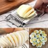 Stainless Steel Egg Slicer – Neat, Even Slices Every Time