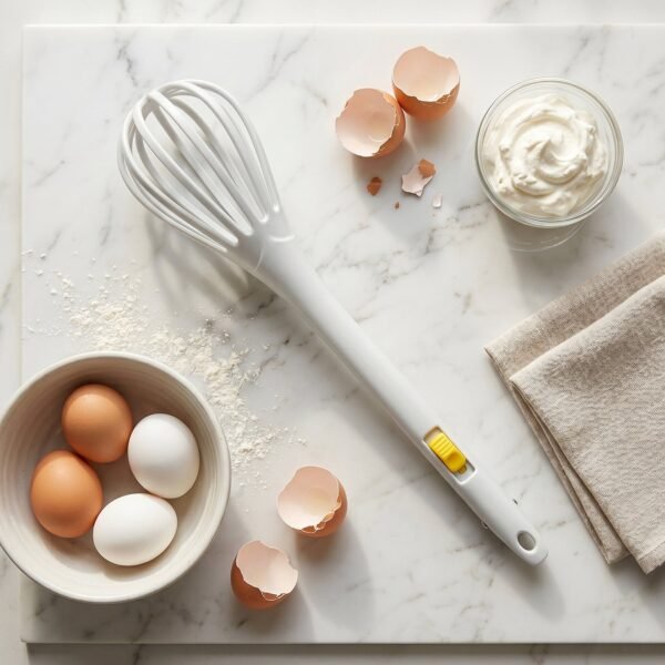 Manual Egg Beater – Versatile Kitchen Mixing Tool for Eggs & Batters