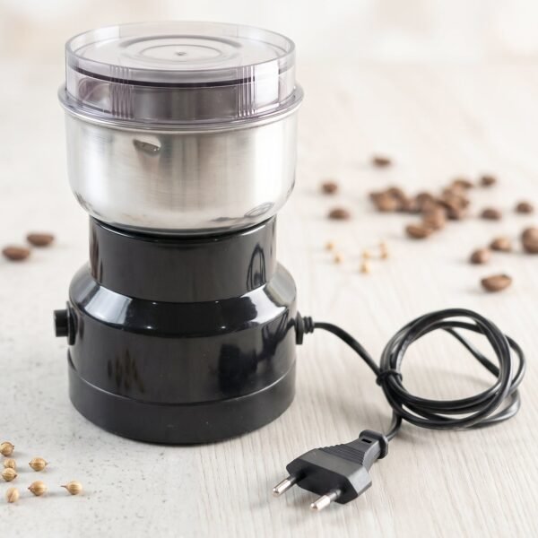 Electric Coffee Grinder Stainless Steel Blade Spice Grinder Machine (1 Pc)