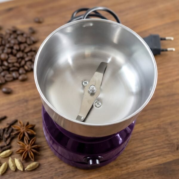 Electric Coffee Grinder Stainless Steel Blade Spice Grinder Machine (1 Pc)