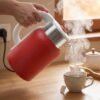 Electric Kettle 2 Litre 1500W Red for Tea Coffee Milk and Hot Water (1 Pc)