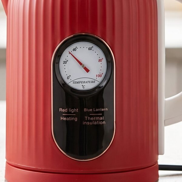 Electric Kettle 2 Litre 1500W Red for Tea Coffee Milk and Hot Water (1 Pc)