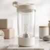 400ml USB Rechargeable Electric Self Stirring Protein Shaker Bottle (1 Pc)