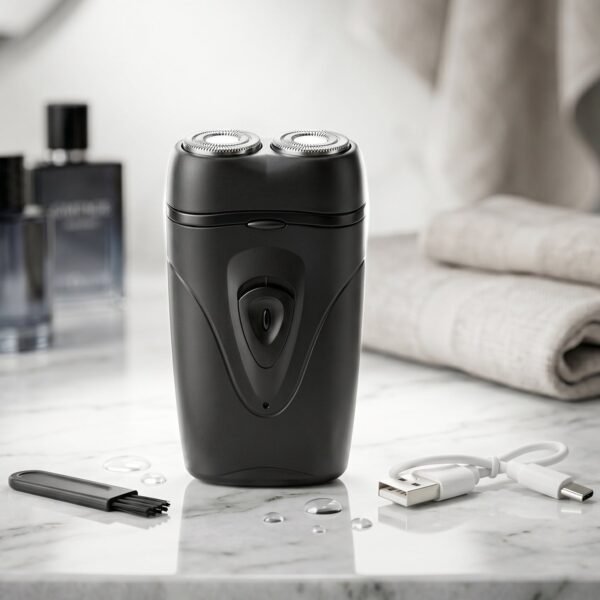 Portable Electric Shaver for Men – Compact, Rechargeable & Cordless
