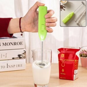Handheld Electric Egg Beater Milk Frother Mini Whisk Coffee Beater (1 Pc)