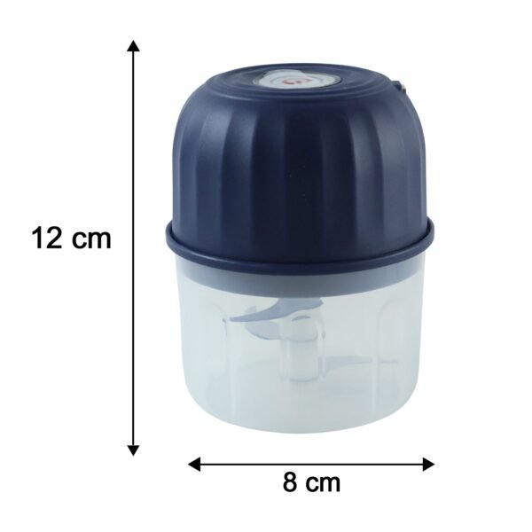 USB Rechargeable Electric Mini Food Chopper Garlic Grinder Vegetable (1 Pc)