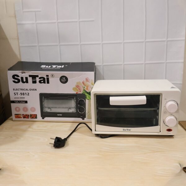 Electricaloven-live Electric Oven 12 Litre, 600W Mini OTG Oven Toaster Griller for Baking (1 Pc)